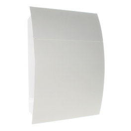 Briefkasten »Wörthersee«, weiß, Stahl, (B x H:) 32 x 44,5 cm