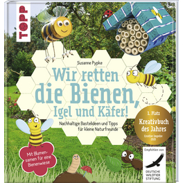 Buch »Wir retten die Bienen, Igel«, 128 Seiten