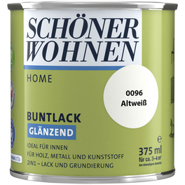 Buntlack, altweiß , glänzend