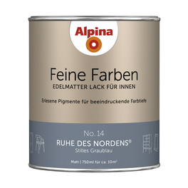 Buntlack »Feine Farben«, 0,75 l, graublau