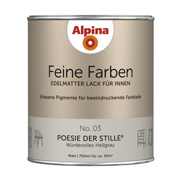 Buntlack »Feine Farben«, 0,75 l, hellgrau
