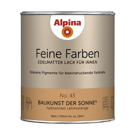 Buntlack »Feine Farben«, 0,75 l, lehmorange