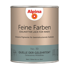 Buntlack »Feine Farben«, 0,75 l, mittelblau Buntlack »Feine Farben«, 0,75 l, mittelblau