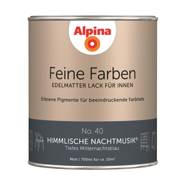 Buntlack »Feine Farben«, 0,75 l, mitternachtsblau Buntlack »Feine Farben«, 0,75 l, mitternachtsblau