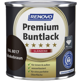Buntlack glänzend »Premium«, schokobraun RAL 8017