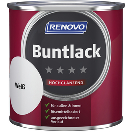 Buntlack hochglänzend, weiß Buntlack hochglänzend, weiß