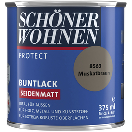 Buntlack »Protect«, muskatbraun , seidenmatt