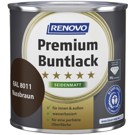 Buntlack seidenmatt »Premium«, nussbraun RAL 8011