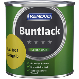 Buntlack seidenmatt, rapsgelb RAL 1021 Buntlack seidenmatt, rapsgelb RAL 1021
