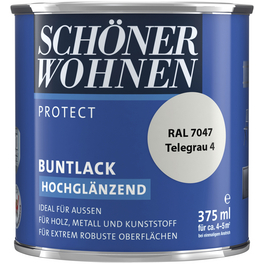Buntlack, telegrau , hochglänzend Buntlack, telegrau , hochglänzend
