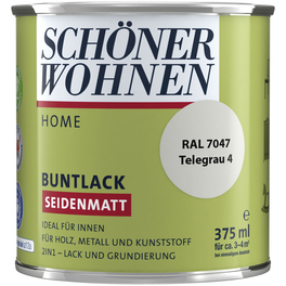 Buntlack, telegrau , seidenmatt