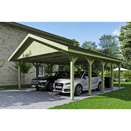 Carport »Wallgau«, BxT: 620 x 750 cm, Firsthöhe: 354 cm, imprägniert Carport »Wallgau«, BxT: 620 x 750 cm, Firsthöhe: 354 cm, imprägniert