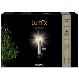 Christbaumkerzen Lumix Superlight mini, Cashmere, 6er