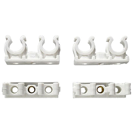 Clips, Kunststoff, 25 Stück Clips, Kunststoff, 25 Stück