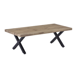 Couchtisch, BxLxH: 120 x 60 x 40 cm, MDF/Metall