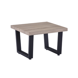 Couchtisch, BxLxH: 60 x 60 x 40 cm, MDF/Metall