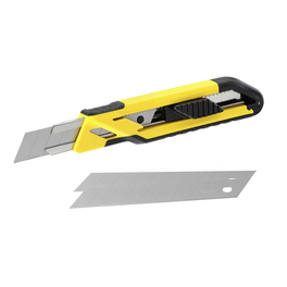 Cuttermesser »STHT10266-0«, für allgemeine Schneidearbeiten, gelb