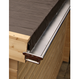 Dachkastenrinne für Finnhaus Wolff-Produkte, BxT: 7 x 600 cm, Aluminium Dachkastenrinne für Finnhaus Wolff-Produkte, BxT: 7 x 600 cm, Aluminium