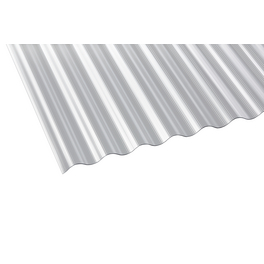 Dachplatte, Stärke: 1,4 mm, transparent, Polycarbonat (PC)