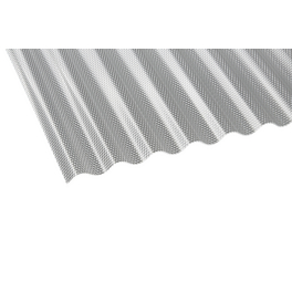 Dachplatte, Stärke: 3 mm, transparent, Acryl