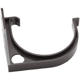 Dachrinnenhalter, Nennweite: 100 mm, halbrund, Hart-PVC (PVC-U)