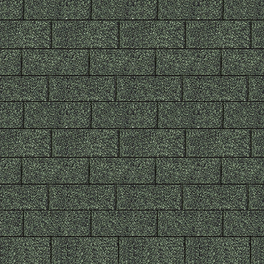 Dachschindel »Dacheindeckung«, Bitumen, dunkelgrün, Paketinhalt: 3 m²