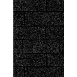 Dachschindel »Dacheindeckung«, Bitumen, schwarz, Paketinhalt: 3 m²