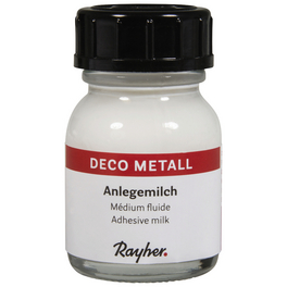 Deco-Metall-Anlegemilch, Flasche 25ml, transparent
