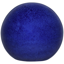 Deko-Kugel, Keramik, blau, Ø: 10 cm