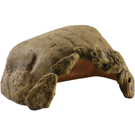 Dekofigur »Tortoise Cave«, EX Landschildkröten Höhle, Polyresin, braun