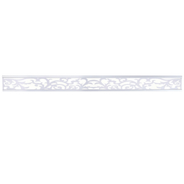 Dekopaneel für WPC-Sichtschutz »MVG-HA018«, 16 x 177 cm, weiß