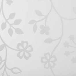 Dekorfolie, transparent static, Blumen | Blätter, 150x45 cm