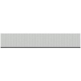 Dekorprofil, BxHxT: 178 x 15 x 0,6 cm, für System Zaun