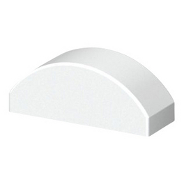 Designaufsatz, BxHxT: 3,9 x 8,4 x 3,9 cm, für Longlife Cara Zaun