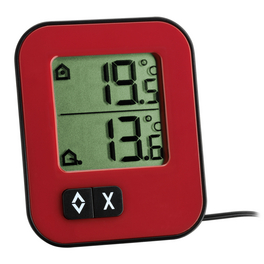Digitalthermometer, Breite: 5,7 cm, Temperaturbereich: -10 bis 50 °C