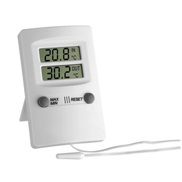 Digitalthermometer, Breite: 7 cm, Temperaturbereich: -50 bis 70 °C