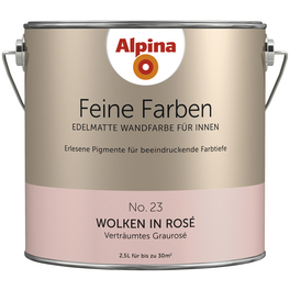 Dispersionsfarbe »Feine Farben«, Wolken in Rosé, matt