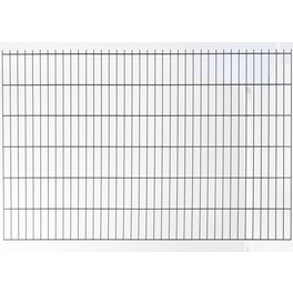 Doppelstabmatte, HxLxT: 103 x 251 x 1,7 cm, Stahl, anthrazit Doppelstabmatte, HxLxT: 103 x 251 x 1,7 cm, Stahl, anthrazit