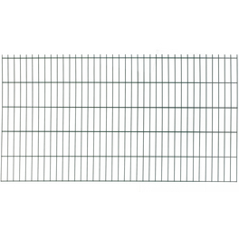 Doppelstabmatte, HxLxT: 203 x 201 x 1,7 cm, Stahl, grün