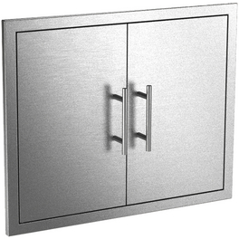 double door, BxHxT: 78,8 x 5 x 71 cm, EdelStahl double door, BxHxT: 78,8 x 5 x 71 cm, EdelStahl