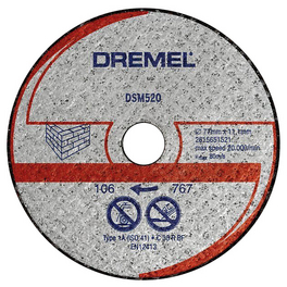 DREMEL® DSM20 Mauerwerk-Trennscheibe