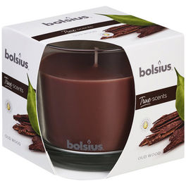 Duftkerze »True Scents«, braun, Duft: Oud Wood