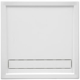Duschwanne »Fashion Board«, BxT: 100 x 100 cm, weiß