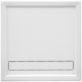Duschwanne »Fashion-Board«, BxT: 90 x 90 cm, weiß