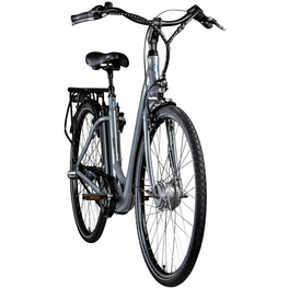 E-Bike »Green 2.7«, Citybike, 3-Gang, 374,4 Wh/10,4 Ah, grau