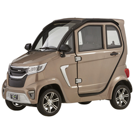 E-Kabinenfahrzeug »eLazzy Premium«, max. 45 km/h, Reichweite: 60 km, terraplatinum