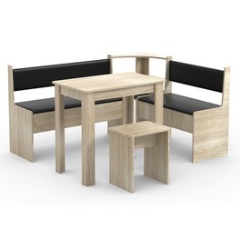 Eckbank, BxHxT: 153 x 80 x 123 cm