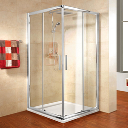 Eckdusche »Kristall/Trend«, BxTxH: 90 x 90 x 185 cm Eckdusche »Kristall/Trend«, BxTxH: 90 x 90 x 185 cm
