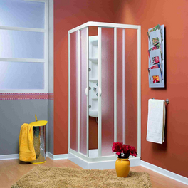 Eckdusche »Vela«, BxTxH: 75 x 75 x 185 cm