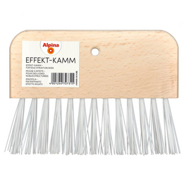 Effekt-Kamm, Holz/Polyester, 15 cm